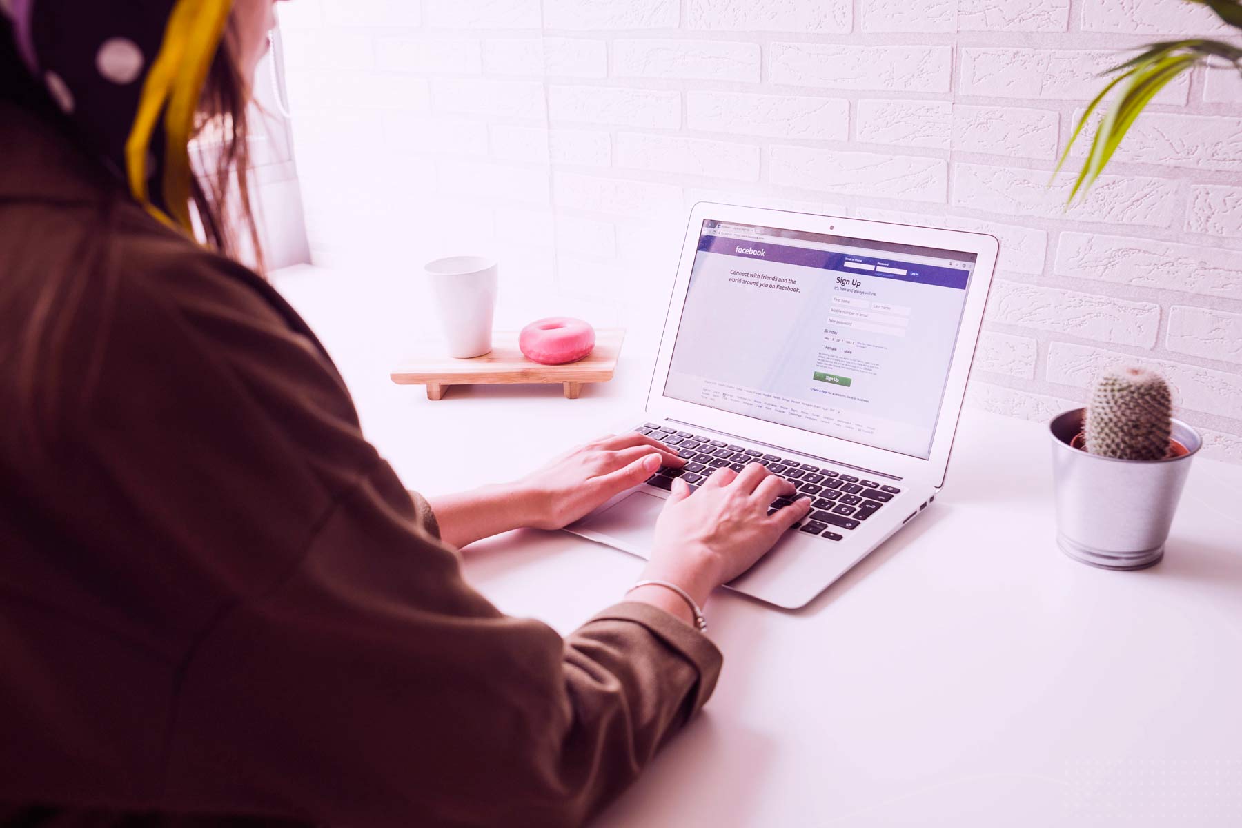 Gestión de cuenta en Facebook