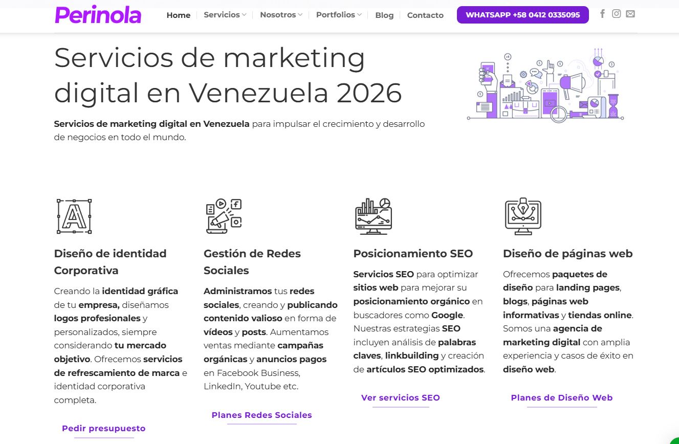 Cuándo conviene una página de servicios (la opción más rentable para muchos)