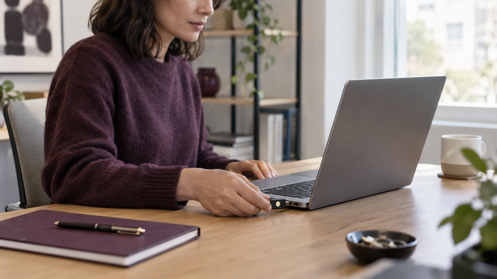 Acceso protegido a las cuentas de trabajo