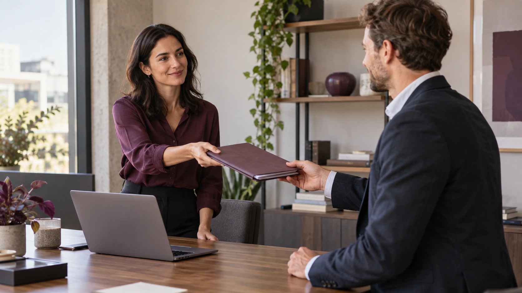 Entrega de accesos entre empresa y proveedor