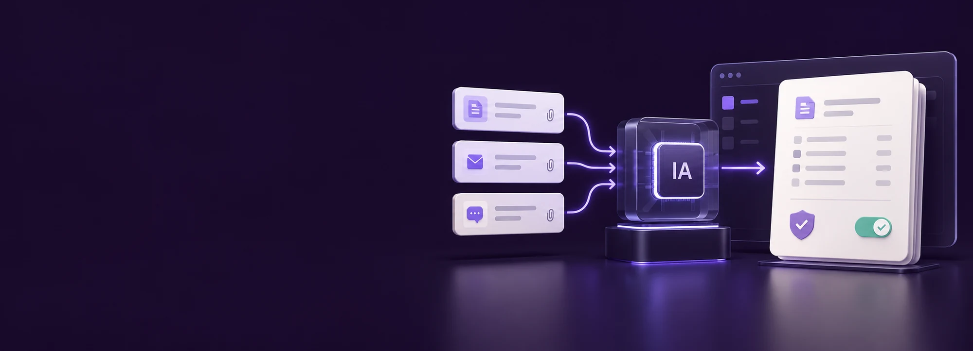 Visualización conceptual de preparación automática de cotizaciones con revisión comercial
