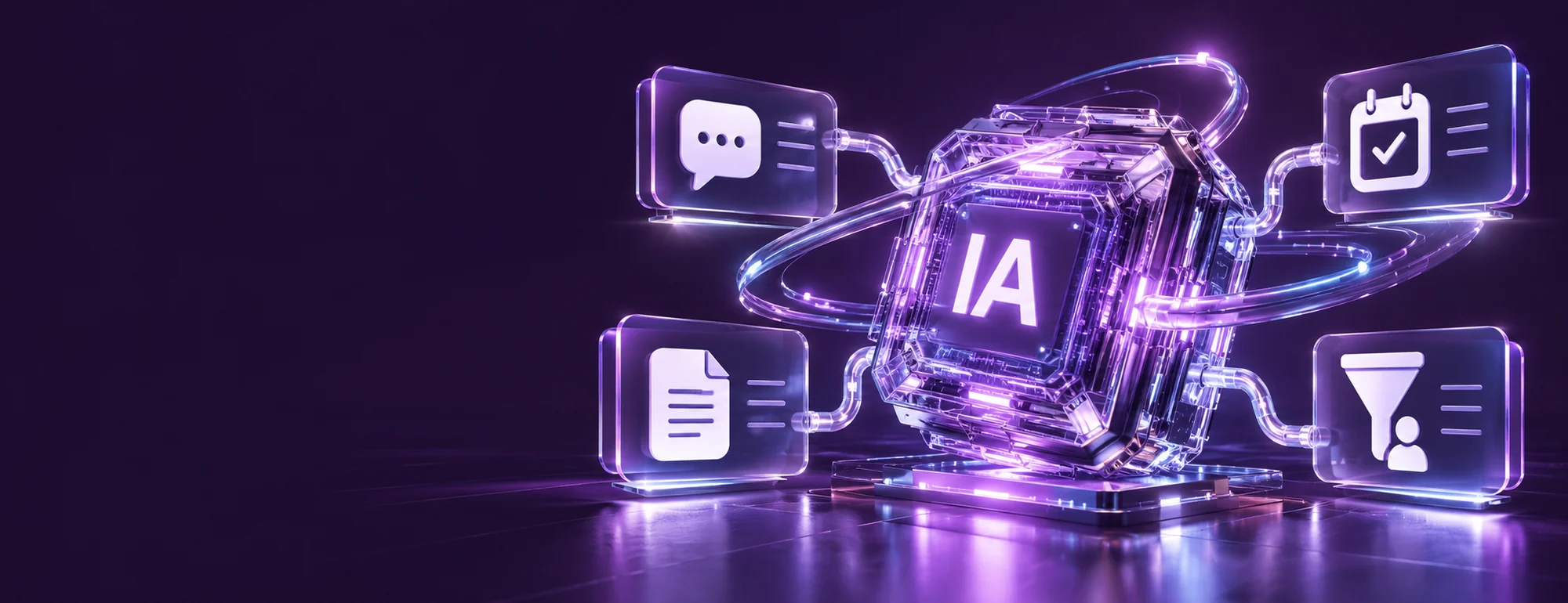 Sistema de automatización con IA conectado a consultas, agenda, cotizaciones y calificación de leads