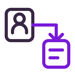 Registro y asignación